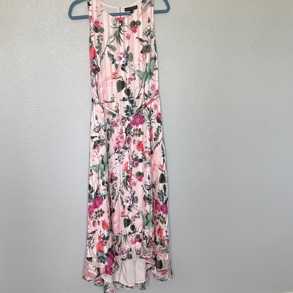 Banana Republic Pink Floral Dress